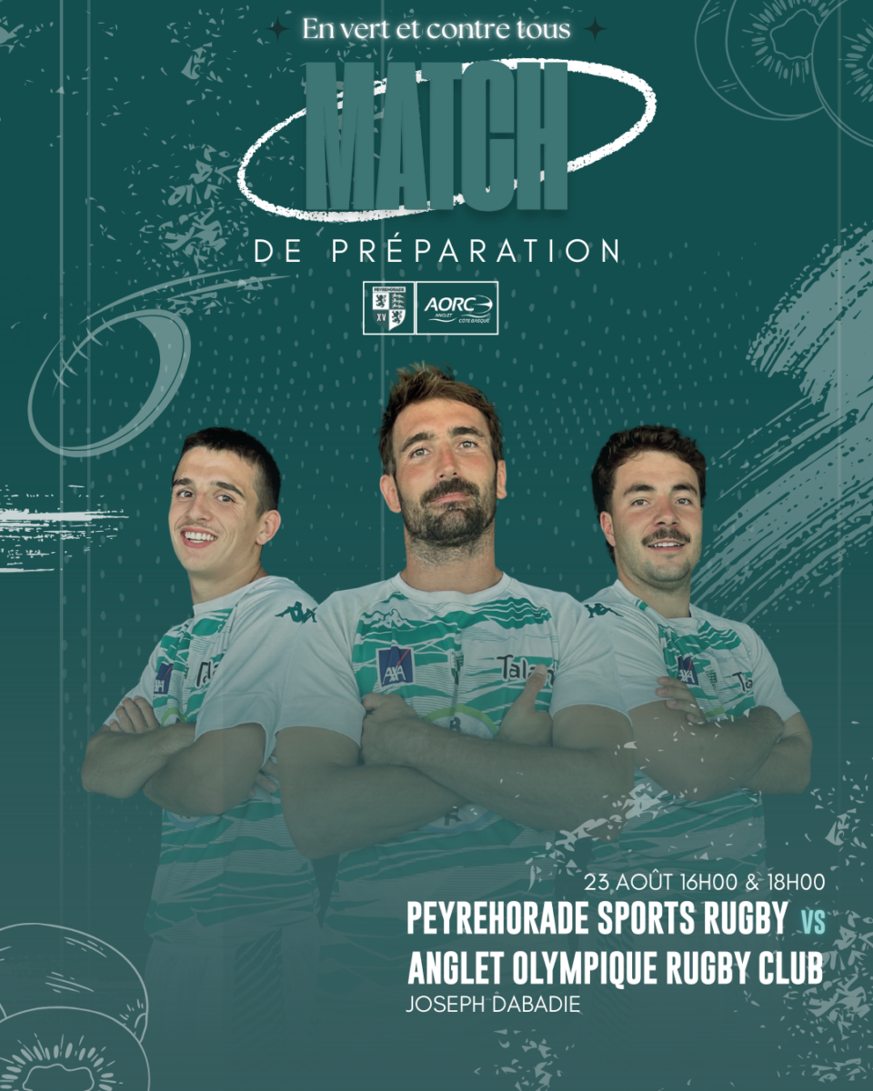 Peyrehorade Sports Club De Rugby Peyrehorade MATCH DE PREPARATION 1