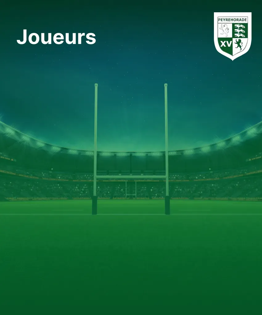Peyrehorade Sports Club De Rugby Peyrehorade Joueurs